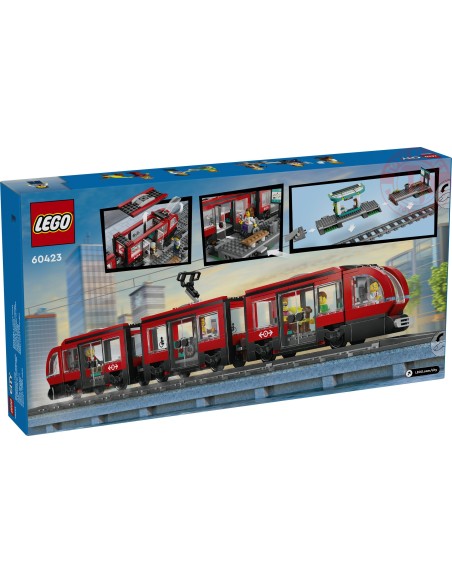Tram e fermata del tram LEGO CITY 60423 LEGO Tram e fermata del tram LEGO CITY 60423 LEGO