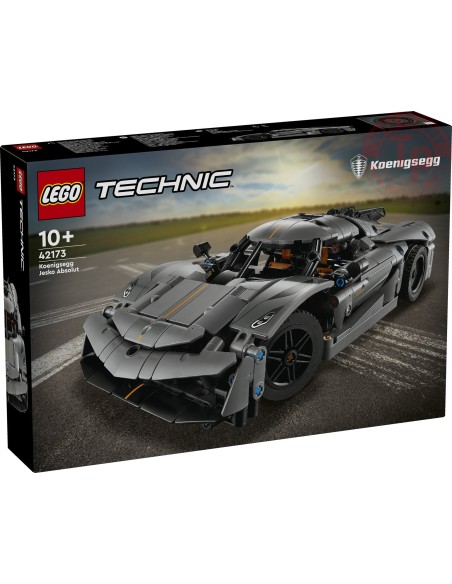 Hypercar Koenigsegg Jesko Absolut grigia LEGO TECHNIC 42173 LEGO