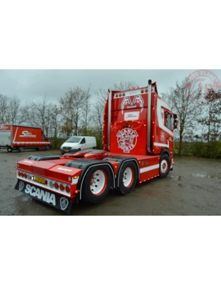 Scania Next Gen R-serie 6x4 met 4-assige Deense kipper Sejer & Sonnichsen TEKNO 83555 TEKNO Scania Next Gen R-serie 6x4 met 4-assige Deense kipper Sejer & Sonnichsen TEKNO 83555 TEKNO