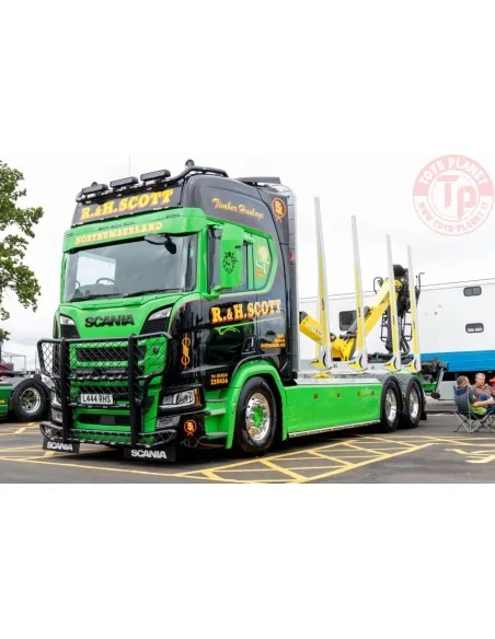 Scania Next Gen R motorwagen met 3-assige hout-wipkar R&H Scott TEKNO 84851 TEKNO Scania Next Gen R motorwagen met 3-assige hout-wipkar R&H Scott TEKNO 84851 TEKNO