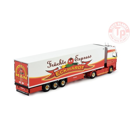 MAN TGX GX 4x2 met 3-assige koeloplegger Eckhardt TEKNO 83082 TEKNO