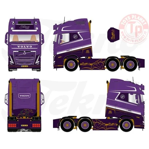 Volvo FH05 Globetrotter XXL 6x4 Tekno Event 2024 TEKNO 86133 TEKNO