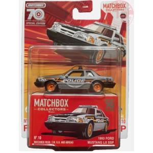 1993 FORD MUSTANG LX SSP 1/64 MATCHBOX HLJ68 MATCHBOX