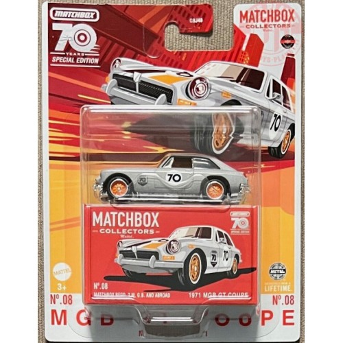 1971 MGB GT COUPE 1/64 MATCHBOX HLJ66 MATCHBOX