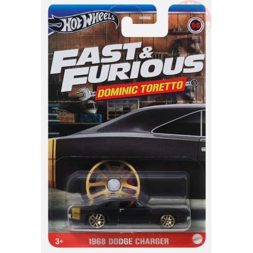 1968 DODGE CHARGER 1/64 HOT WHEELS HRW50 HOT WHEELS