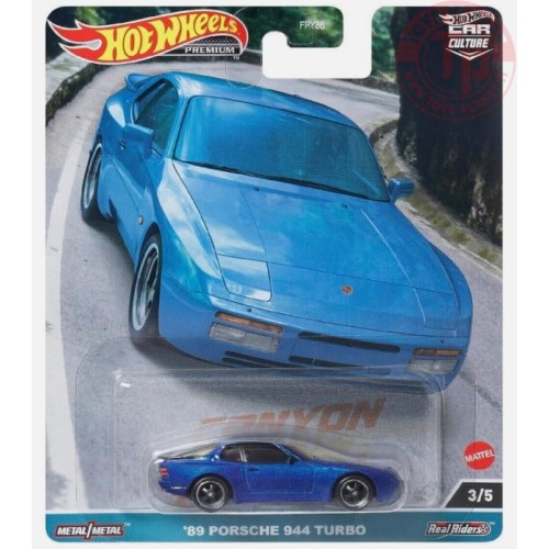 '89 PORSCHE 944 TURBO 1/64 HOT WHEELS HKC56 HOT WHEELS