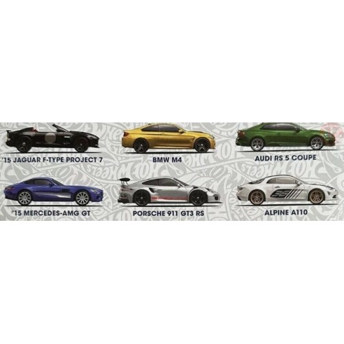 COFANETTO 6 PEZZI HOT WHEELS 1/64 HOT WHEELS HDH51 HOT WHEELS