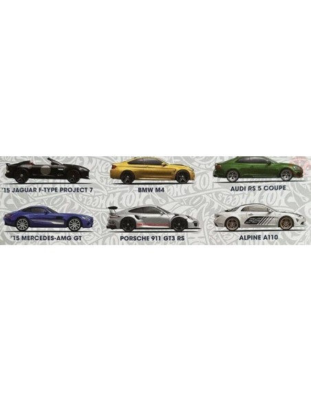 COFANETTO 6 PEZZI HOT WHEELS 1/64 HOT WHEELS HDH51 HOT WHEELS