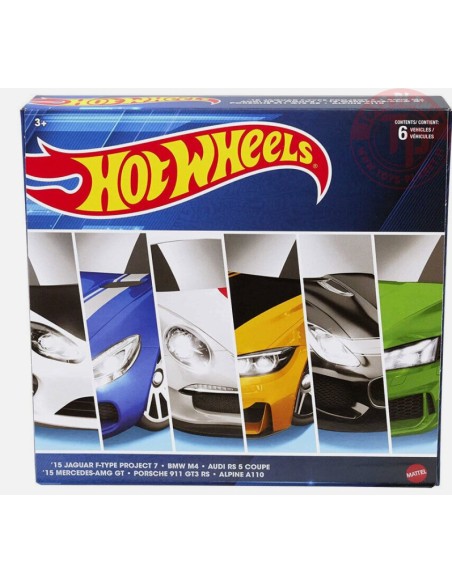 COFANETTO 6 PEZZI HOT WHEELS 1/64 HOT WHEELS HDH51 HOT WHEELS