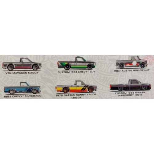 COFANETTO 6 PEZZI HOT WHEELS 1/64 HOT WHEELS HRX57 HOT WHEELS