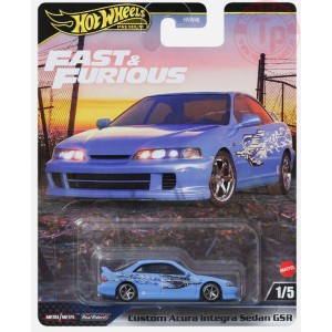 CUSTOM ACURA INTEGRA SEDAN GSR 1/64 HOT WHEELS JDJ13 HOT WHEELS