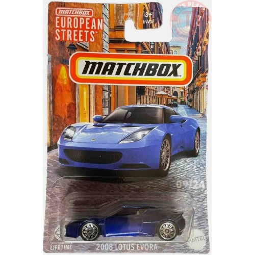 2008 LOTUS EVORA 1/64 MATCHBOX HVV28 MATCHBOX