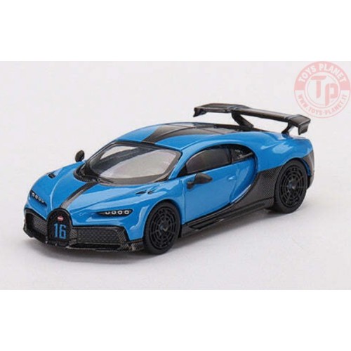 BUGATTI CHIRON PUR SPORT-BLUE 1/64 MGT00379-MJ Mini Gt