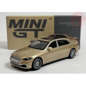 MERCEDES-MAYBACH S 680-CHAMPAGNE METALLIC 1/64 MGT00604-L Mini Gt