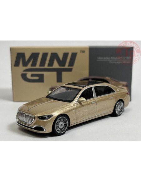 MERCEDES-MAYBACH S 680-CHAMPAGNE METALLIC 1/64 MGT00604-L Mini Gt