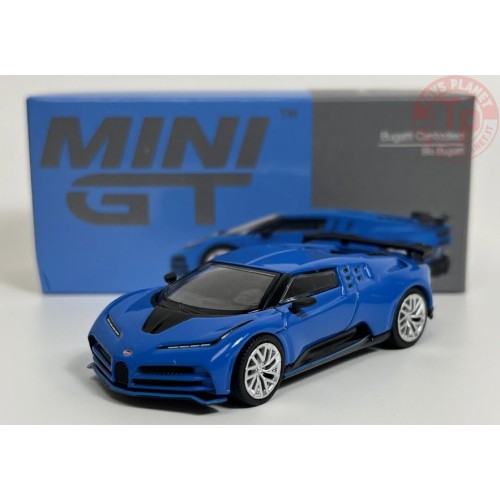 BUGATTI CENTODIECI-BLU BUGATTI 1/64 MGT00586-L Mini Gt