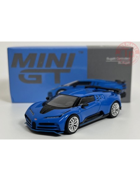 BUGATTI CENTODIECI-BLU BUGATTI 1/64 MGT00586-L Mini Gt