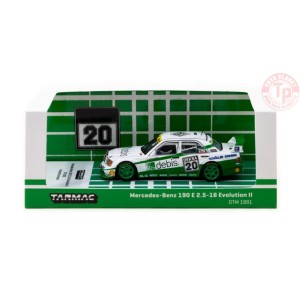 MERCEDES-BENZ 190 E 2.5-16 EVOLUTION II-DTM 1991-MICHAEL SHUMACHER 1/64 T64-024-91DTM20 TARMAC WORKS