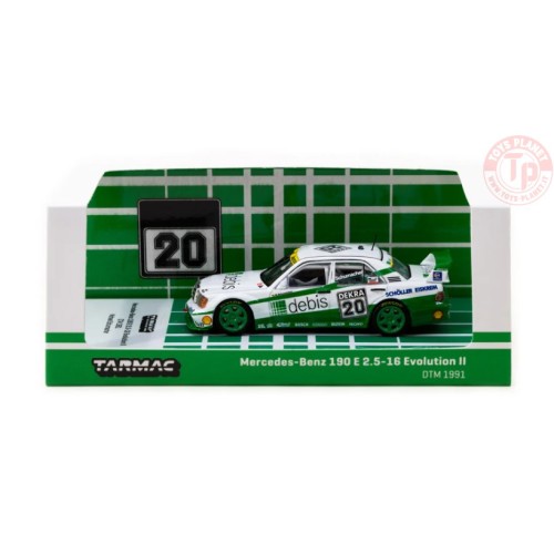 MERCEDES-BENZ 190 E 2.5-16 EVOLUTION II-DTM 1991-MICHAEL SHUMACHER 1/64 T64-024-91DTM20 TARMAC WORKS