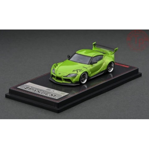 PANDEM SUPRA (A90)-GREEN METALLIC 1/64 IG2336 IGNITION MODEL
