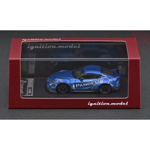 PANDEM SUPRA (A90)-BLUE METALLIC 1/64 IG2331 IGNITION MODEL