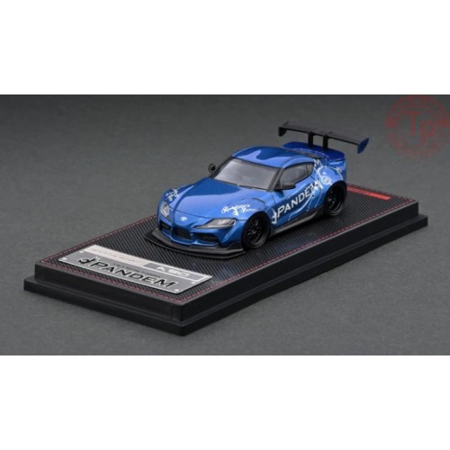 PANDEM SUPRA (A90)-BLUE METALLIC 1/64 IG2331 IGNITION MODEL