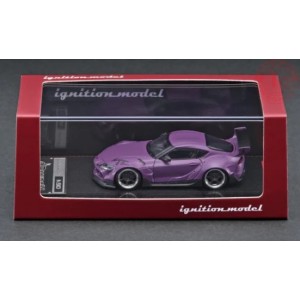 PANDEM SUPRA (A90)-MATTE PURPLE 1/64 IG2335 IGNITION MODEL
