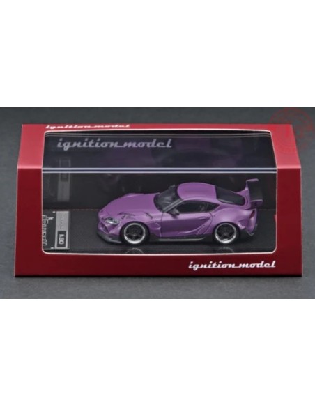 PANDEM SUPRA (A90)-MATTE PURPLE 1/64 IG2335 IGNITION MODEL