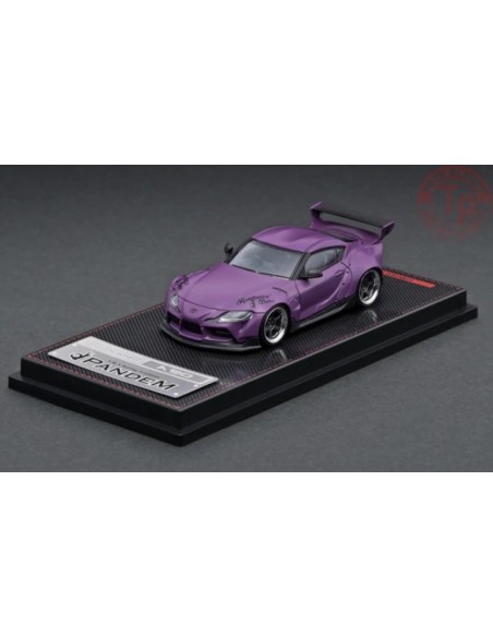 PANDEM SUPRA (A90)-MATTE PURPLE 1/64 IG2335 IGNITION MODEL PANDEM SUPRA (A90)-MATTE PURPLE 1/64 IG2335 IGNITION MODEL