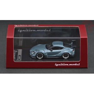 PANDEM SUPRA (A90)-MATTE BLUE GRAY METALLIC 1/64 IG2334 IGNITION MODEL