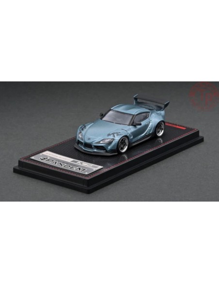 PANDEM SUPRA (A90)-MATTE BLUE GRAY METALLIC 1/64 IG2334 IGNITION MODEL