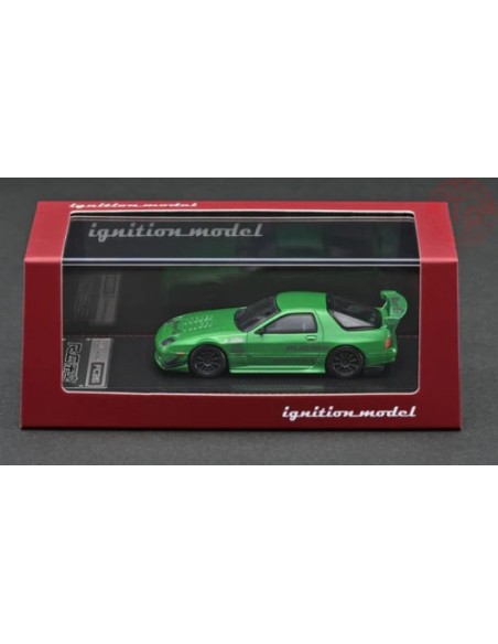 MAZDA RX-7 (FC3S) RE AMEMIYA-GREEN METALLIC 1/64 IG2496 IGNITION MODEL