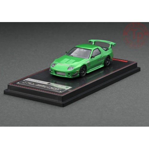 MAZDA RX-7 (FC3S) RE AMEMIYA-GREEN METALLIC 1/64 IG2496 IGNITION MODEL