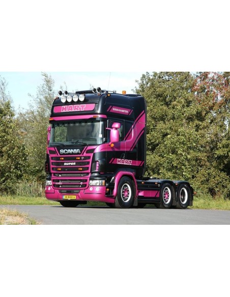 Scania R580 4x2 & Scania R580 6x2 Set Hart Transport TEKNO 86487 TEKNO Scania R580 4x2 & Scania R580 6x2 Set Hart Transport TEKNO 86487 TEKNO