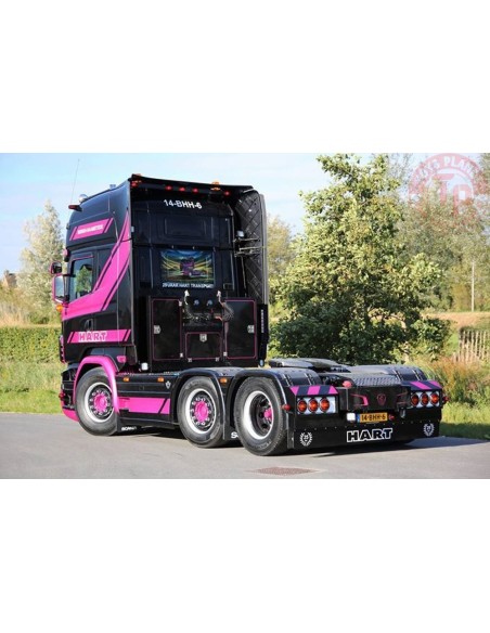 Scania R580 4x2 & Scania R580 6x2 Set Hart Transport TEKNO 86487 TEKNO Scania R580 4x2 & Scania R580 6x2 Set Hart Transport TEKNO 86487 TEKNO