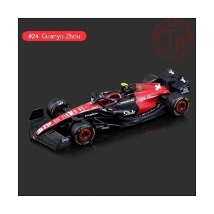 ALFA ROMEO F1 C43 TEAM STAKE N 24 MONZA ITALY GP 2023 GUANYU ZHOU 1/43 BU38085-24 BURAGO
