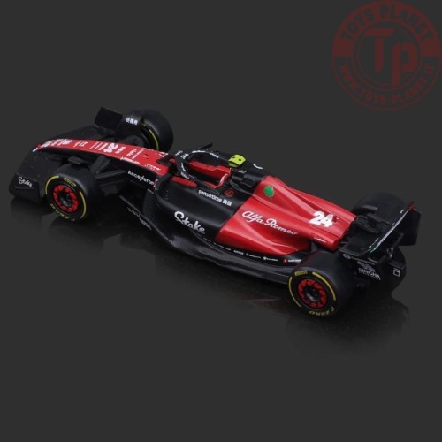 ALFA ROMEO F1 C43 TEAM STAKE N 24 MONZA ITALY GP 2023 GUANYU ZHOU 1/43 BU38085-24 BURAGO