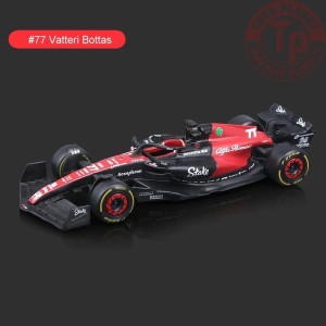 ALFA ROMEO F1 C43 TEAM STAKE N 77 MONZA ITALY GP 2023 VALTTERI BOTTAS 1/43 BU38085-77 BURAGO