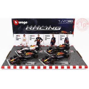 SET F1 4X RB19 WORLD CHAMPION SEASON 2023 MAX VERSTAPPEN -RB16B N 33 WORLD CHAMPION 2nd TURKISH GP 2021 MAX VERSTAPPEN 2021 1...