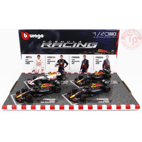 SET F1 4X RB19 WORLD CHAMPION SEASON 2023 MAX VERSTAPPEN -RB16B N 33 WORLD CHAMPION 2nd TURKISH GP 2021 MAX VERSTAPPEN 2021 1...