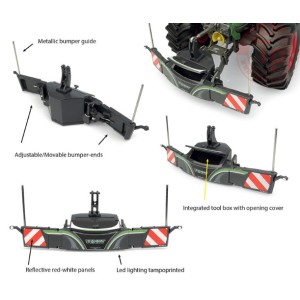 Tractorbumper 800kg Fendt Version UH 6667 UNIVERSAL HOBBIES