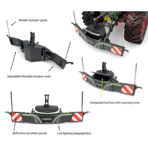 Tractorbumper 800kg Fendt Version UH 6667 UNIVERSAL HOBBIES