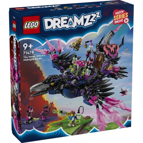 Il corvo di mezzanotte della Mai-Strega LEGO DREAMZZ 71478 LEGO