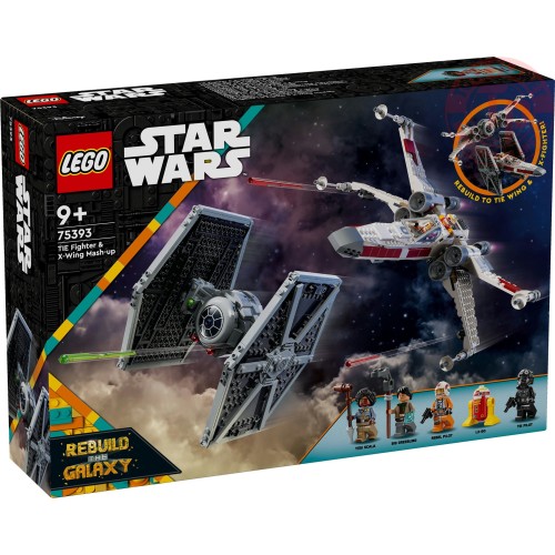 Mash-up TIE Fighter e X-Wing LEGO STAR WARS 75393 LEGO