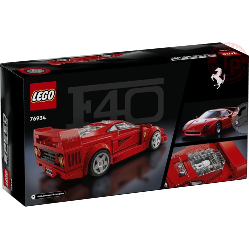 Supercar Ferrari F40 LEGO SPEED CHAMPSION 76934 LEGO