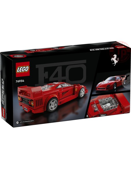 Supercar Ferrari F40 LEGO SPEED CHAMPSION 76934 LEGO