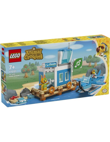 In volo con la Dodo Airlines LEGO ANIMAL CROSSING 77051 LEGO