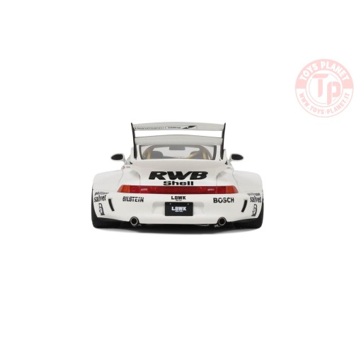 RWB Porsche 911993 Bodykit Kato San White 1:18 GT451 GT SPIRIT