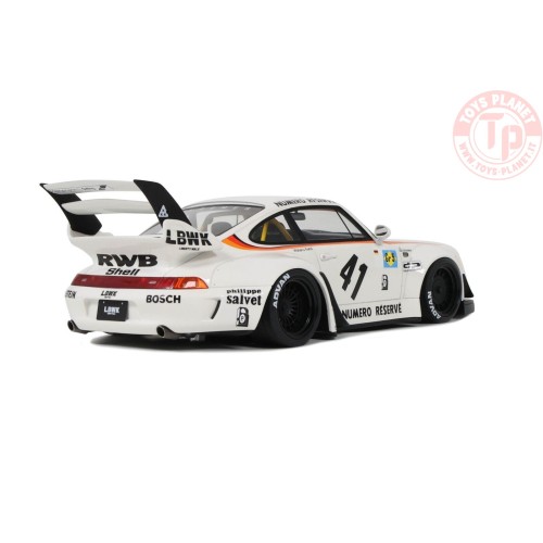 RWB Porsche 911993 Bodykit Kato San White 1:18 GT451 GT SPIRIT