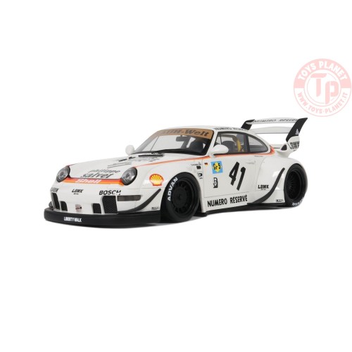 RWB Porsche 911993 Bodykit Kato San White 1:18 GT451 GT SPIRIT